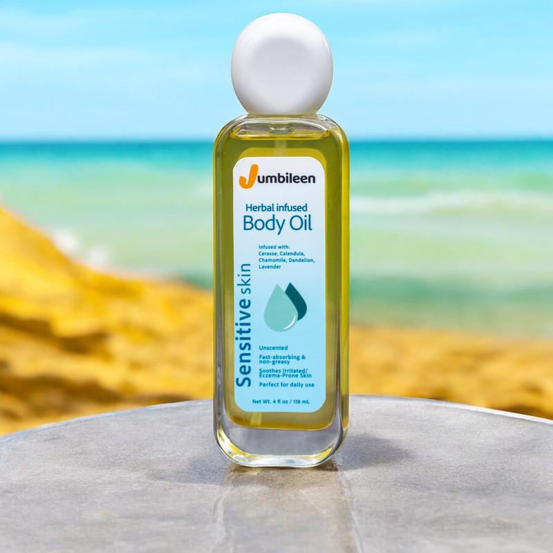 Sensitive Skin Herbal Infused  Body Oil – Unscented