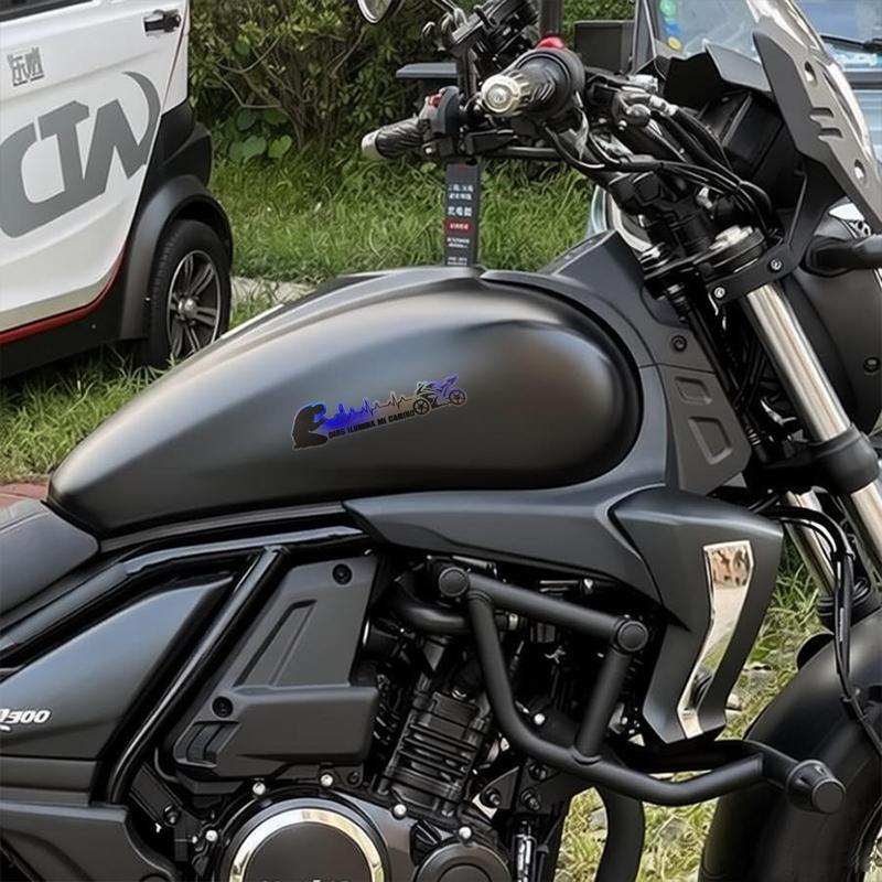 [Pack of 2] Car stickers, can be used to decorate car bodies and motorcycle helmets, laser reflective, creatively scratch-resistant, suitable for cars, trucks, SUVs, glass doors, windows, and refrigerators - multicolor -