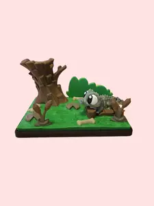 3D Printed Articulating Alligator Play Set