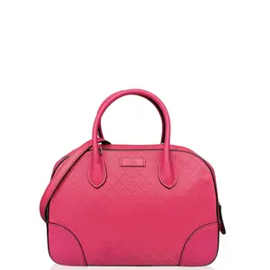 Pre-owned GUCCI Leather tote bags Boston Bag Calfskin Red (qy040126h7)