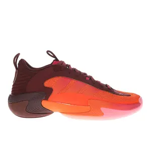 adidas Womens Exhibit 2 Low Baseball Sneakers Shoes - Orange, Red