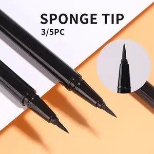 Waterproof Liquid Eyeliner Pen Set, Eye Makeup Supplies, Long-Lasting Formula, Quick Drying, Smooth Application, Non-Fading, Ideal for Beginners & Festive Gifts