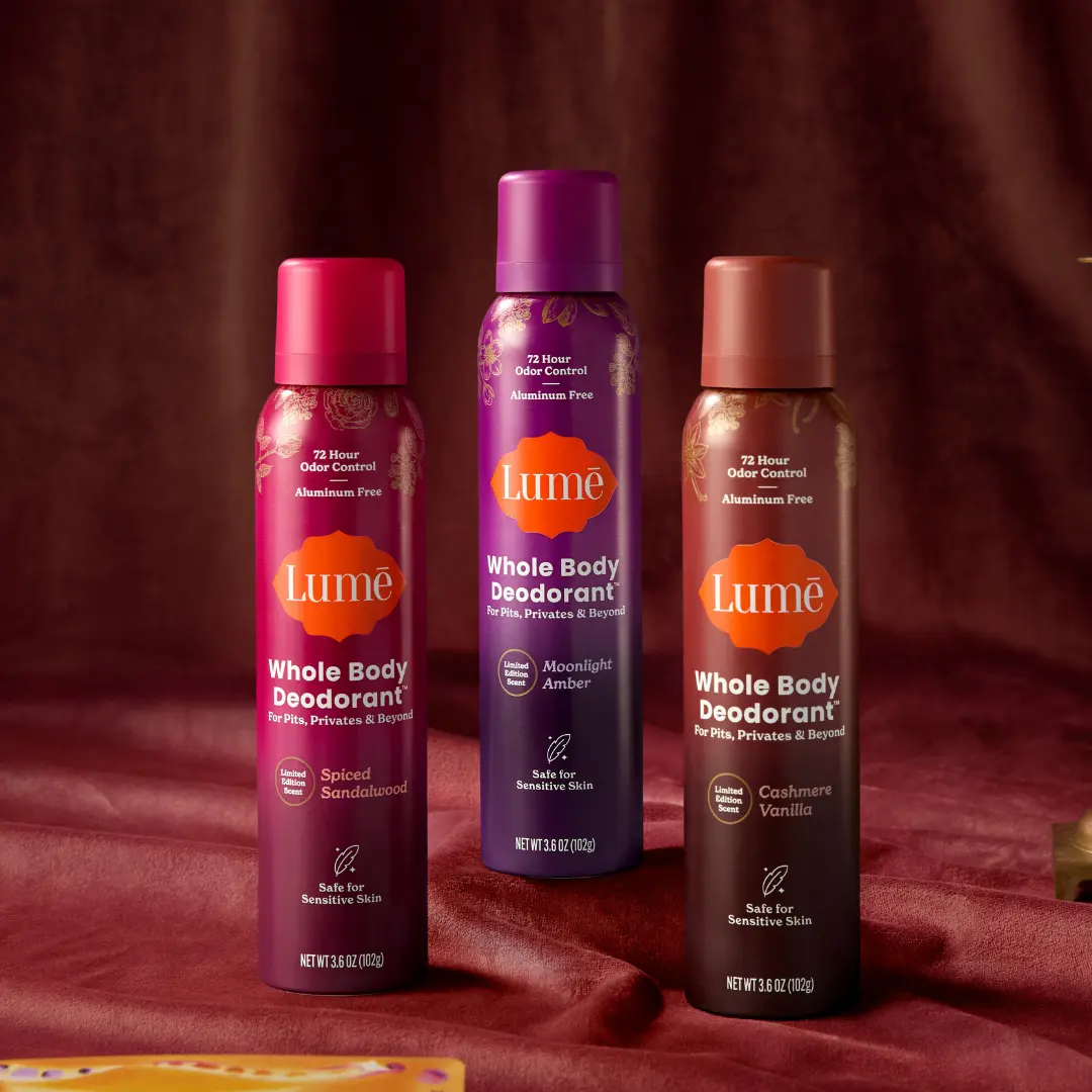 The Seasonal Edit - Whole Body Deodorant Spray - Fall Scents - Discover Your Cosmic Match - Aluminum Free - Lume