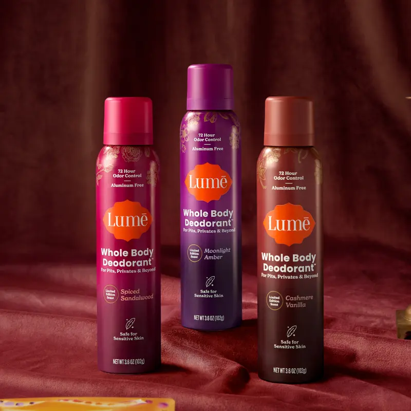 The Seasonal Edit - Whole Body Deodorant Spray - Fall Scents - Discover Your Cosmic Match - Aluminum Free - Lume