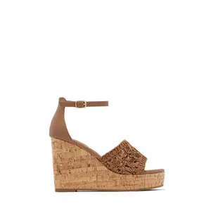 Paradise Nights Platform Wedges - Tan Paradise Nights Platform Wedges - Tan