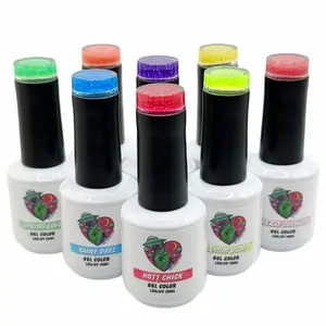 'SPRING FLING' UV/LED 8 PIECE GEL COLLECTION (GLITTER JELLIES)