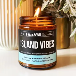 Wax & Wit Witty Candle,  Scented Candles for Home, Candle Gifts for Her and Him, Housewarming Gifts, Aroma, Decor, Scented Fragrance - 9oz