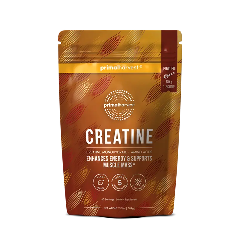 Creatine Powder Supplement for Men and Women's Fitness, Workouts, and Muscle Growth, to Help Promote Recovery, Strength, Energy, and Endurance, 1 Pouch (60 Servings) Healthcare Dietary