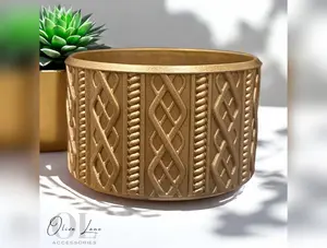 Bronze Metallic - SWEATER Silicone Tumbler Boot