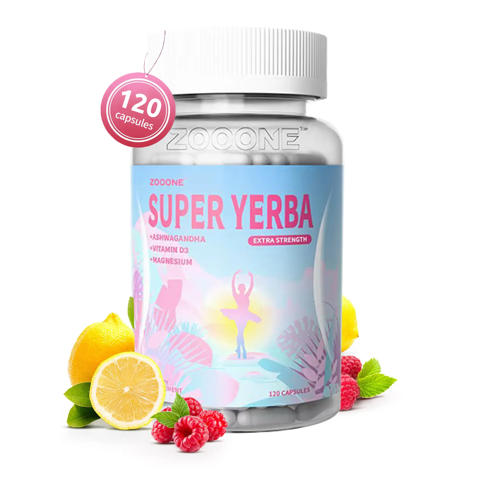 ZOOONE-Yerba mate tea Superblend | Clean Natural Energy | Dietary Supplement |120 Capsules ZOOONE-Yerba mate tea Superblend | Clean Natural Energy | Dietary Supplement |120 Capsules