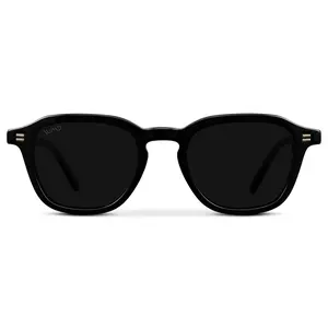 Silas - Men's Polarized Mid Century Modern Square Sunglasses