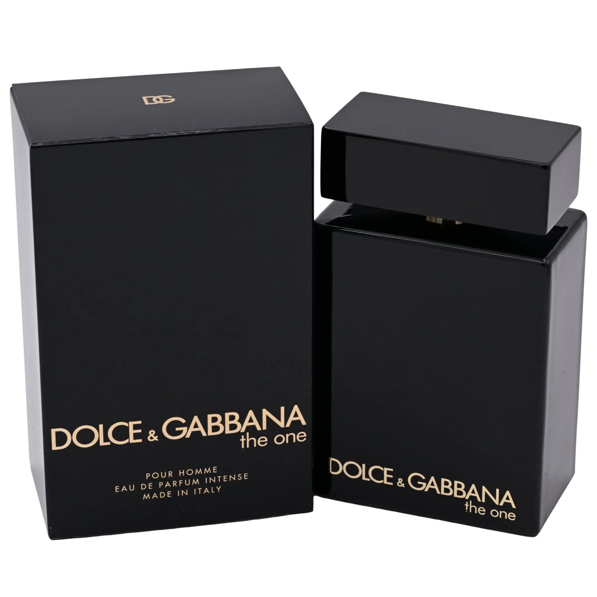Dolce & Gabbana The 1 Men's Bold Spicy Cologne - Alcohol-Based Perfumes EDP Intense Spray, Luxurious Bottled Fragrance, 3.3/3.4 oz, New in Box, Dolce And Gabbana