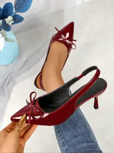 Elegant High Heel Sandals, Pointed Toe Design, Perfect for Parties & Weddings, Stylish Women's Footwear for Formal Events & Special Occasions