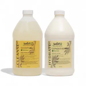 Twelve12 Clarifying Shampoo & Conditioner Combo Mint Scent (64oz) (Pump Sold Separately)