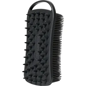 Blackwood For Men Double Duty Beard & Body Scrubber | Dual-Sided Silicone Men's Shower Tool & Beard Brush to Cleanse, Exfoliate & Boost Beard Growth