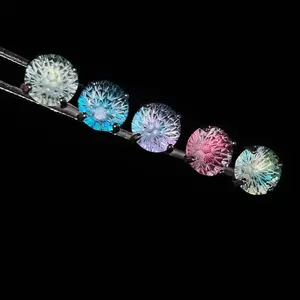 【Must be】 Men's Accessories Upgrade — Titanium Firework Earrings 6mm| Minimal & Color-Shift Design(Unisex) accessories for women clean girl jewelry