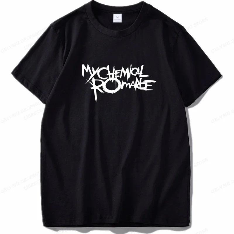 Vintage My Chemical Romance Spider Logo Emo Punk Rock Band Men's Oversized Graphic T-Shirt | Retro Alternative Rock MCR Band Tee Streetwear Bootleg Fan Gift Novelty Tee