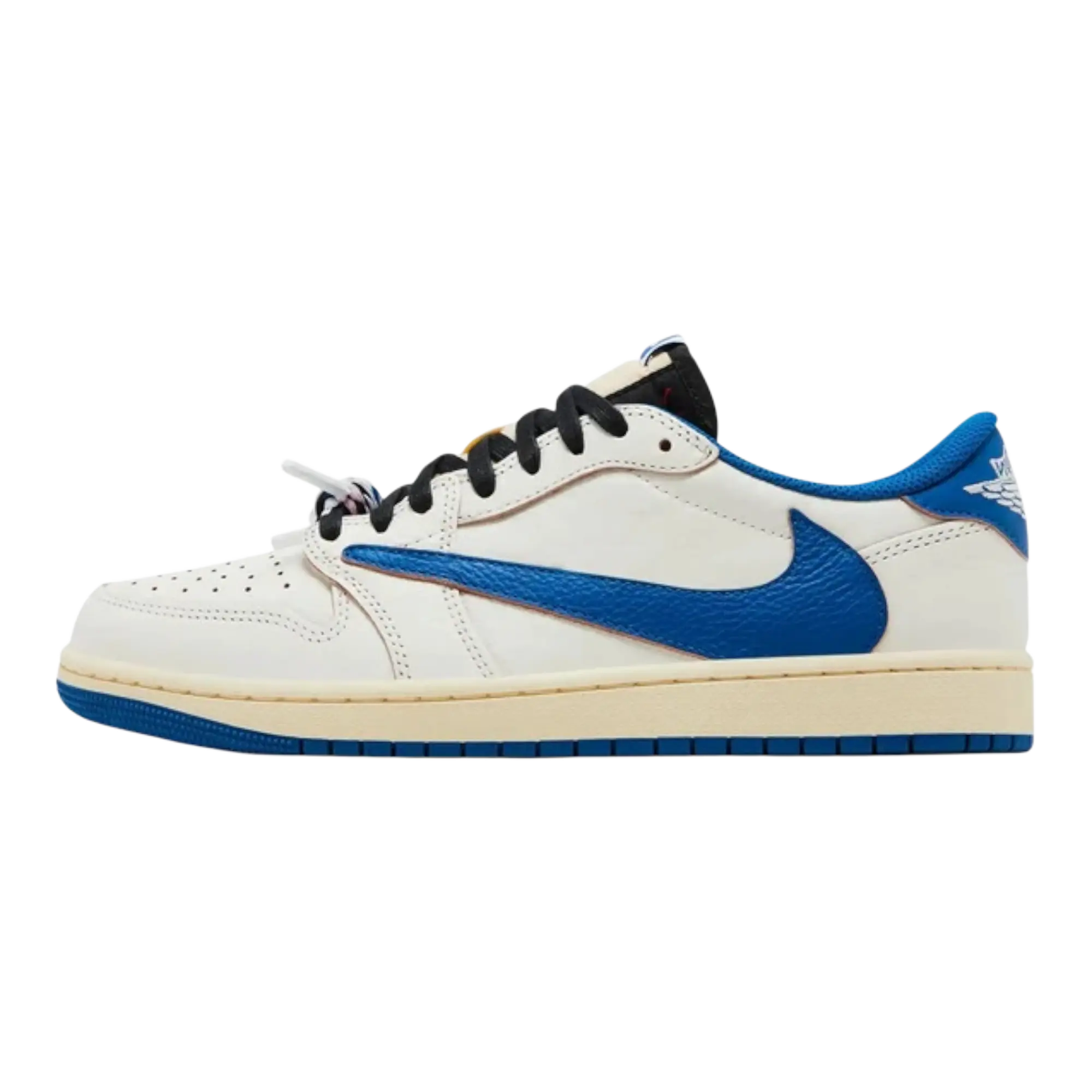 Jordan 1 Retro Low OG SP Fragment x Travis Scott Sail Military Blue
