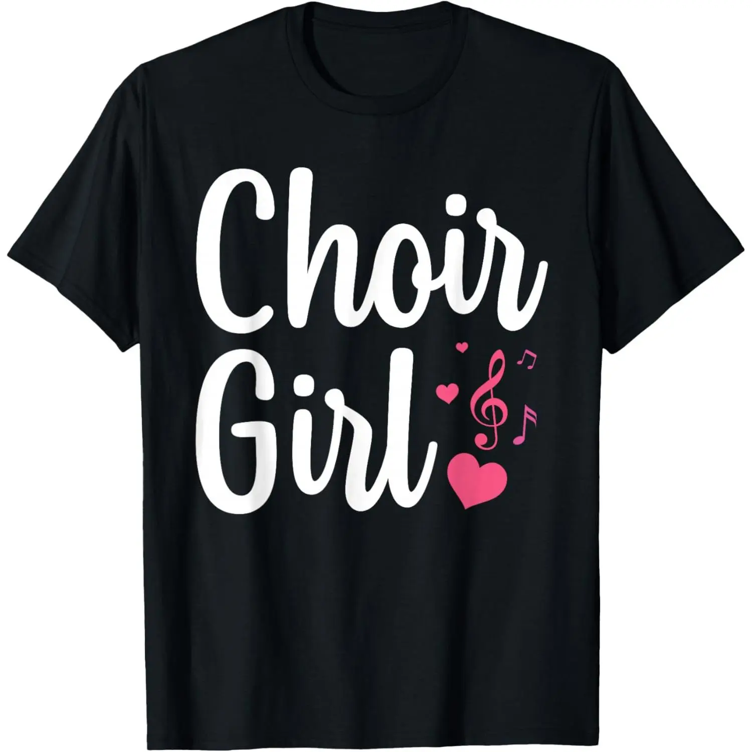 100% Cotton Choir Art for Girls Women Choir Singing Chorus Show Choir T-Shirt