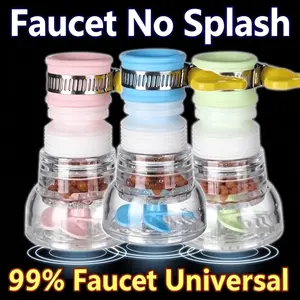 3 Pack Faucet Filter Sprayer, Anti-Splash Water Saving Kitchen Tap Extension