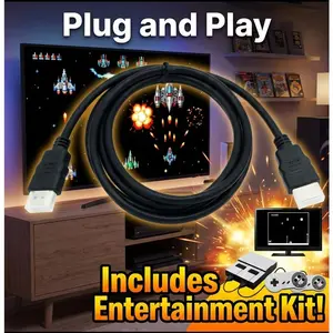 Retro Console AV to HDMI Adapter Bundle – Modern TV Setup Kit with Bonus Entertainment Device| Great Gift Idea large Compact Twin Tub Washer Dryer Combo 292 inch 200 set frame Instant Hot Water Shower Head reservoir top load washing machine tumble oled