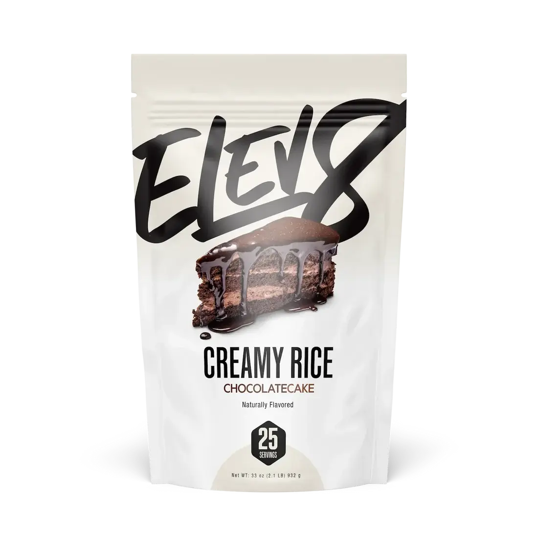 ELEV8 Cream of Rice – Instant Rice Cereal Mix, Gluten-Free, Zero Sugar, Smooth & Easy to Prepare, Chocolate Cake, 25 Servings
