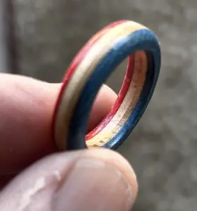 Recycled Skateboard Ring