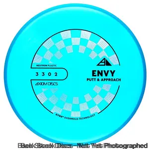 Axiom PLC Neutron Envy Putter (Stock Stamp) [Back Stock Inventory - Disc and Stamp Color WILL VARY]