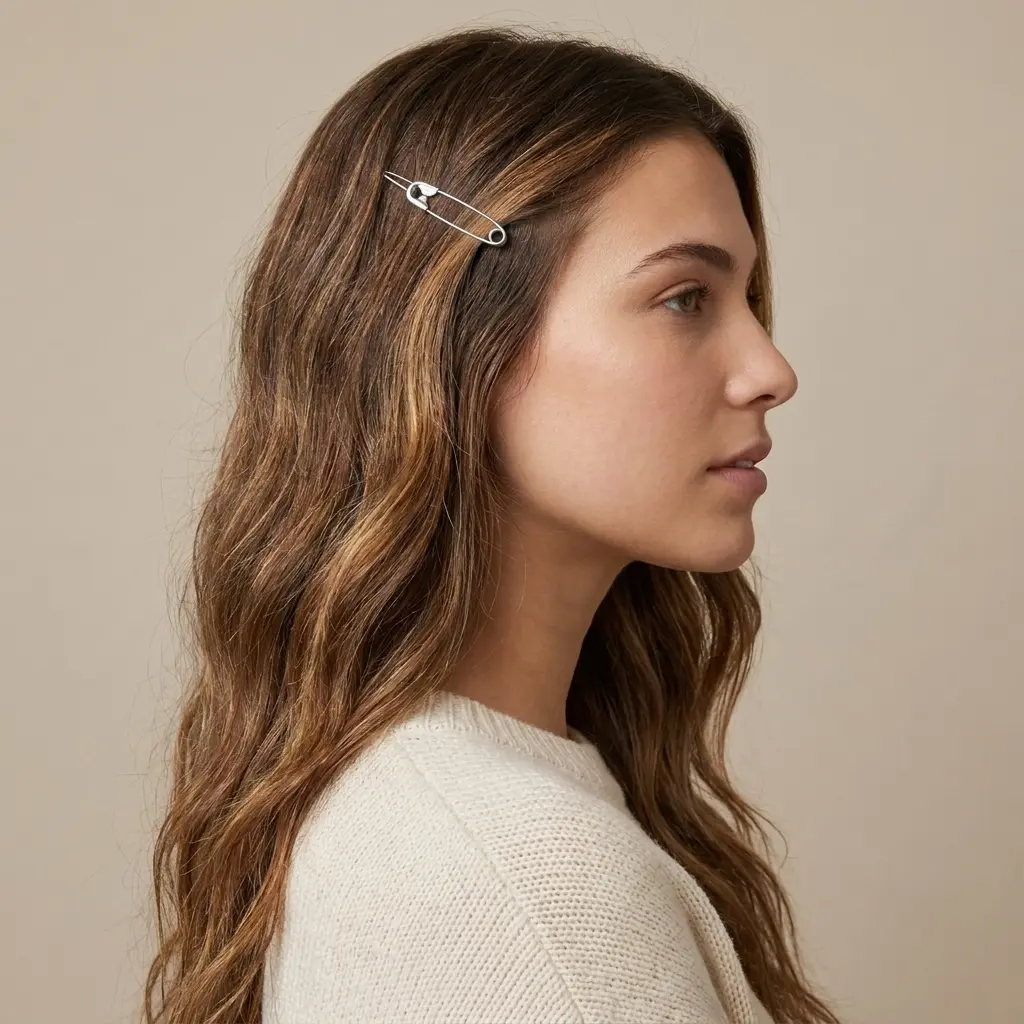 Safety Pin Hair Pin Set