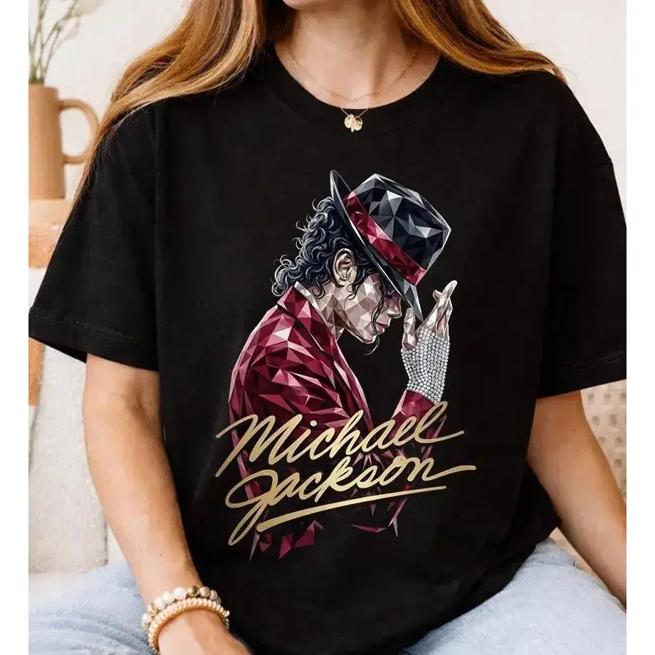 Retro Pop Icon Graphic T-Shirt, Unisex Heavyweight Soft Cotton, Smooth Oversized Shortsleeve Tee for Everyday Wear, Tshirt, Top, Fabric