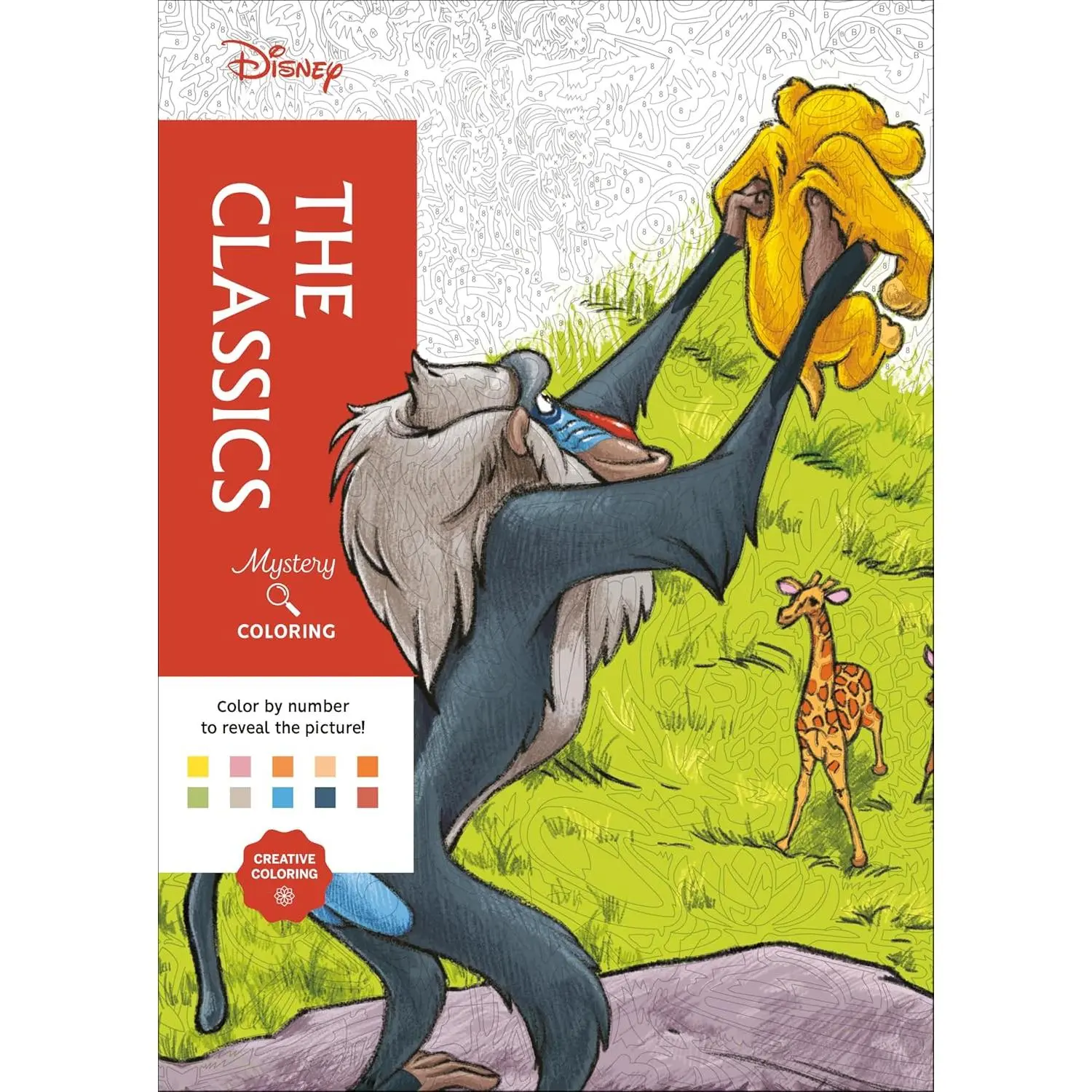 Disney Magical Mystery Coloring Book - Creative Coloring, Mystery Characters, Revealed Artwork, The Classics, Paperback (Crafts & DIY Lifestyle Hobby Book)