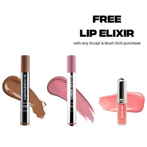 Sculpt & Blush DUO: Contour & Cheek STAY-N DUO, All-day Wear, Buildable Pigment, Precise Applicator