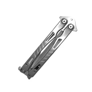 Premium EDC Pocket Knife, Reverse Tanto Blade, Lightweight Aluminum Handle, Practical Everyday Carry Tool & Perfect Gift for Men, Husbands, Boyfriends & Outdoor Lovers