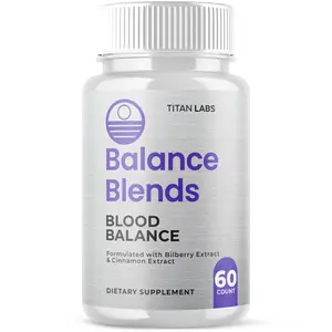 (1 Pack) Balance Blends Advanced Blood Support Supplement BalanceBlends 60 Caps