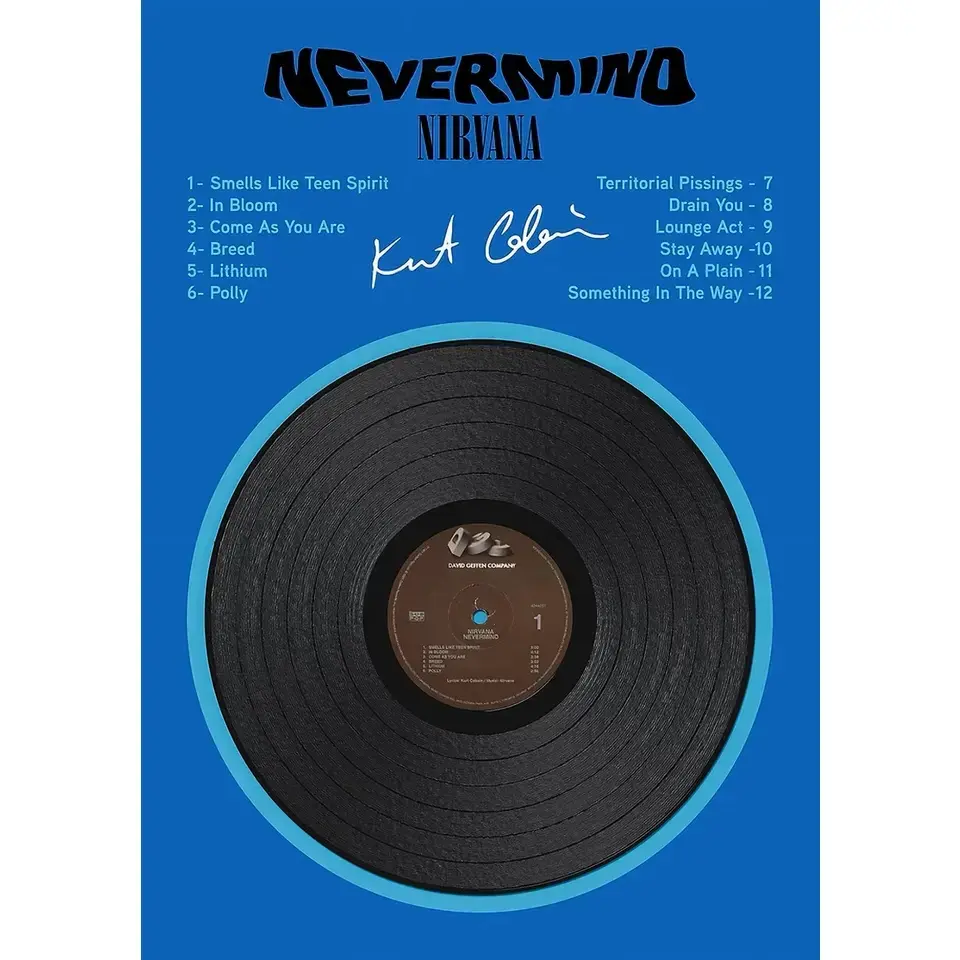 Nevermind Posters Online - Shop Unique Metal Prints