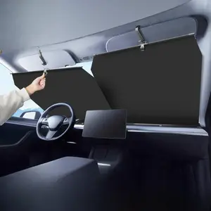 2025 Car Windshield Sun Shade - Cool Reflective Sun Blocker for Medium Sized Sedans & SUVs, UV Blocking for Heat Insulation Protection Sun protection