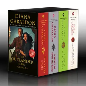 Outlander Volumes 5-8 (4-Book Boxed Set): The Fiery Cross, a Breath of Snow and Ashes, an Echo in the Bone, Written in My Own Heart's Blood -- Diana Gabaldon, Mixed Media Product