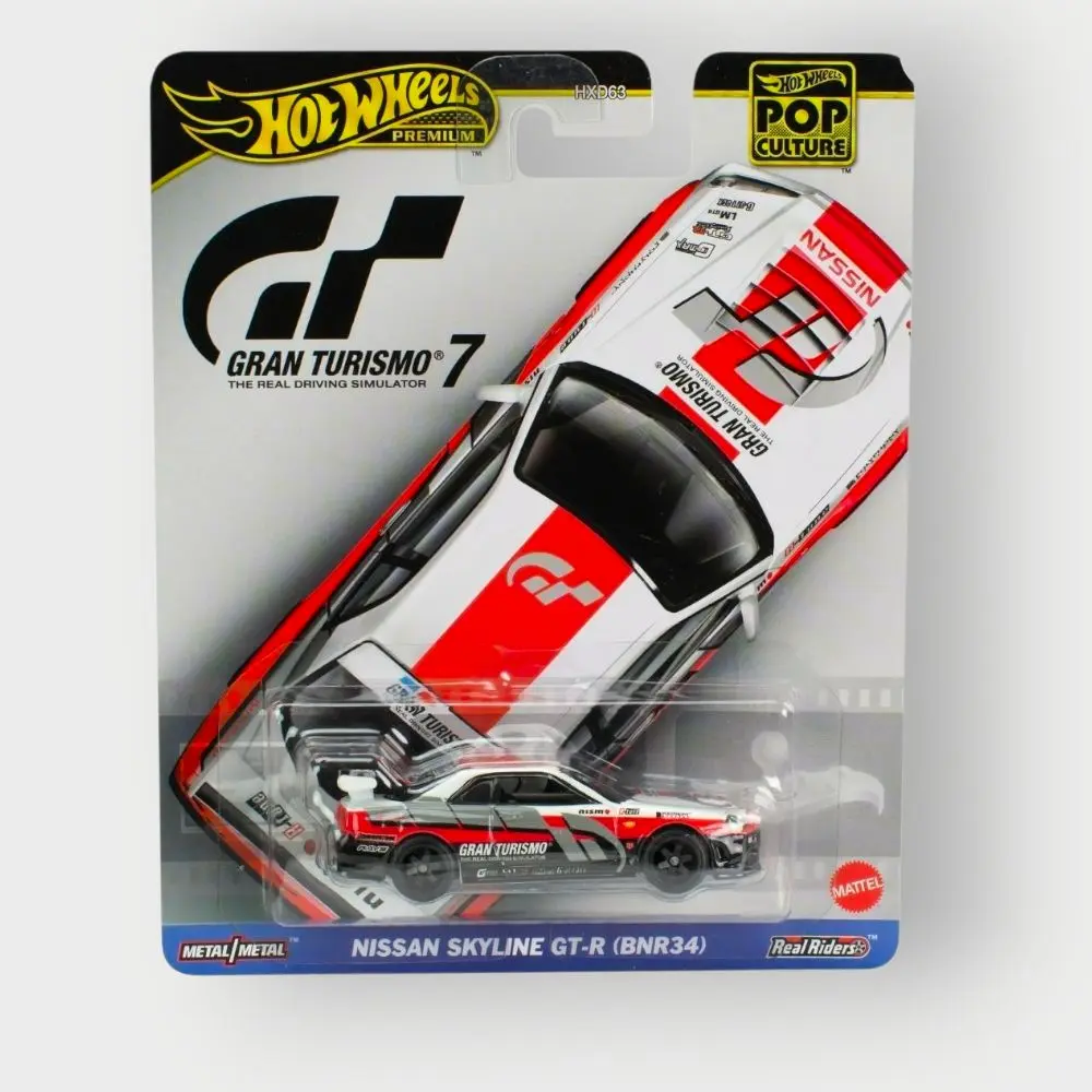 Hot Wheels Retro Entertainment 1:64 Scale Nissan Skyline GT-R (BNR34), Fast & Furious Die-Cast Toy Car