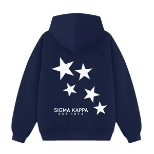 Custom Sorority Hoodie - Sorority Star Sweatshirt - Big Little Gifts - Sorority Apparel - Greek Life Big Little Gift Sweatshirt