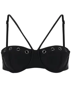 L'Agence AlexandrIa Grommet Balconette Bikini Top