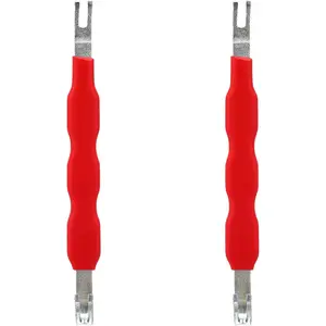 2 count Automotive Electrical Terminal Connector, Electrical Disconnect Separator Pliers Automotive Plug Connector Disconnect Tool Universal Fit Kit Pin for
