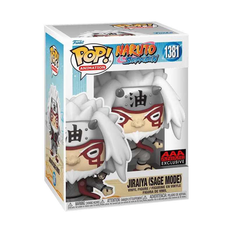 Naruto Shippuden Jiraiya Sage Mode AAA Anime Exclusive Funko Pop