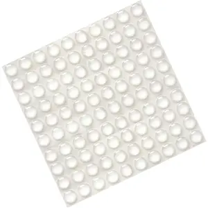 Drawer Bumpers Pads,Tiny Cabinet Door Bumpers,Cupboard Dots Self-Adhesive Clear Rubber Feet Tiny Bumpons for Furniture Table Laptop 100pcs