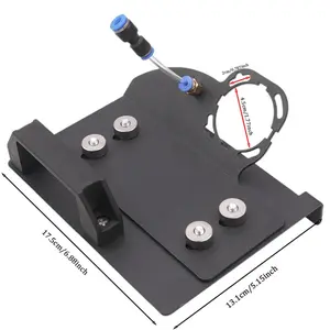 45 Degree Tile Chamfering Tool with Base Plate, Type 100 Angle Grinder Stand for Tile 45 °     Chamfer Cutting, Angle Grinder Stand for Cutting Ceramic Stone Power Tools