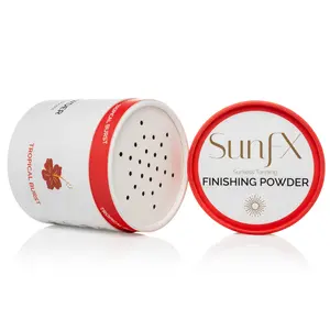 SunFX Finishing Powder - Talc-Free Sunless Tanning Setting Powder, Gentle & Organic, 4.00 Ounce, Makeup