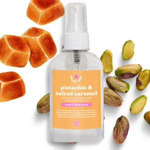 Pistachio Salted Caramel Room & Car Spray - Long Lasting Fragrant Room Spray, Linen Spray, Pillow Mist, and Car Spray Freshener