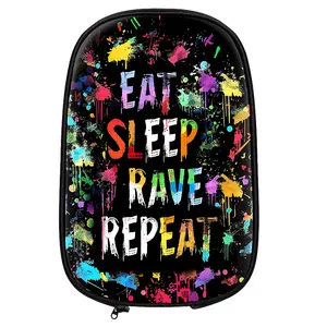 Eat Sleep Rave Repeat Print - Elytra Pack Edition