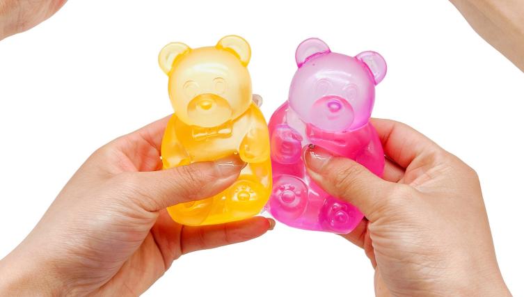 Kawaii Cartoon Bear Squishy Toy Slow Rising Squeeze Ball for Relaxation and Decompression