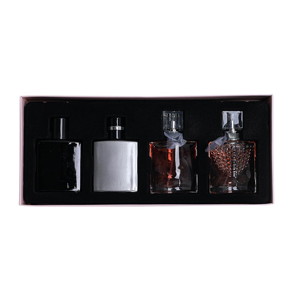 MYSTICAL Eau De Parfum Gift Set - 4 x 30ml Bottles, Premium Marble Packaging, Long-Lasting Fragrance for Women