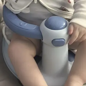 Baby Bath Seat for Babies 6 Months & Up, Bath Seats for Babies Sitting Up, Open Design, Non-Slip, Compact Toddler Bath Seat